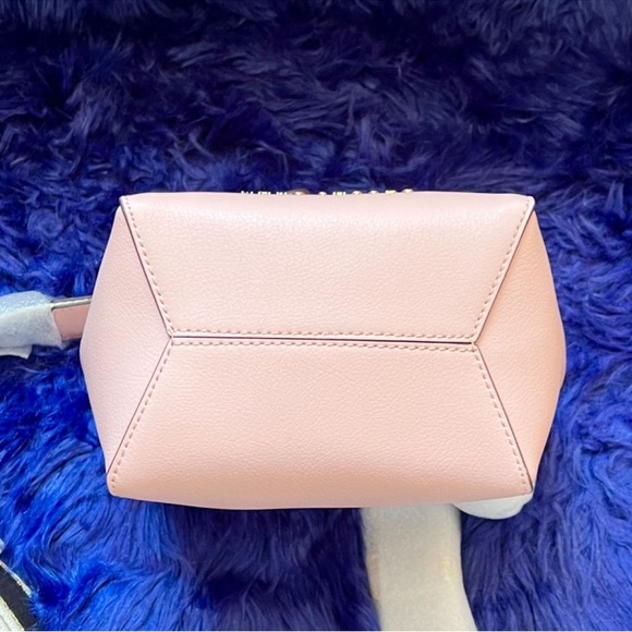 New! MARC JACOBS Crossbody Bucket Leather Bag in Rose Pink - Picture 11 of 12